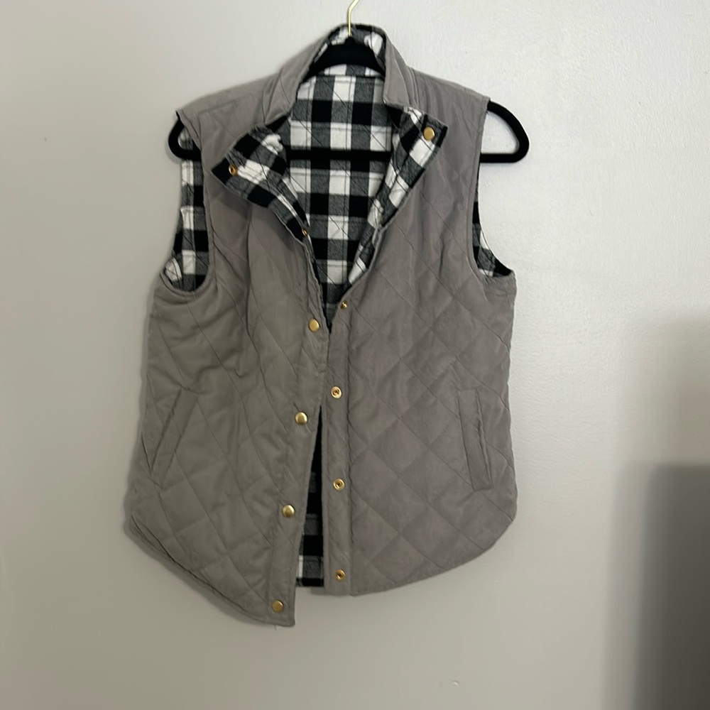 Grey vest